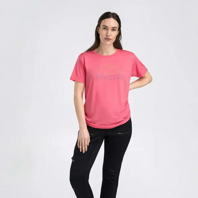 Skjorte til dame XS Aclima Lightwool 140 Tee Forest W XS 475 