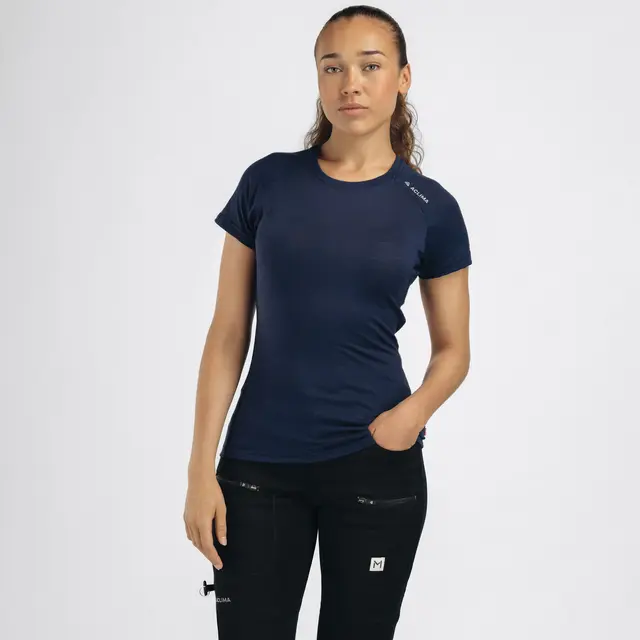 Skjorte til dame S Aclima Lightwool 140 Trail Tee W S 232 