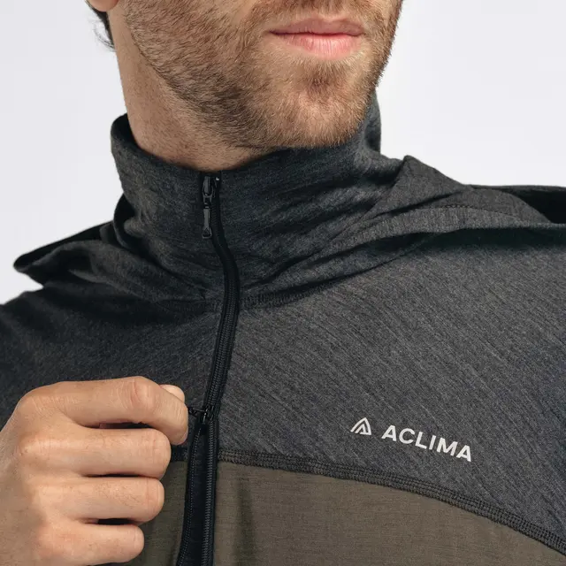 Trøye til herre XS Aclima Lightwool 180 Hoodie M XS 417 