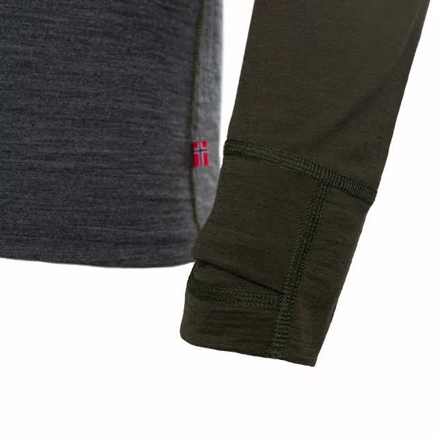 Trøye til herre S Aclima Lightwool 180 Polo Zip M S 417 