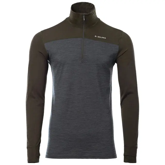 Trøye til herre S Aclima Lightwool 180 Polo Zip M S 417 
