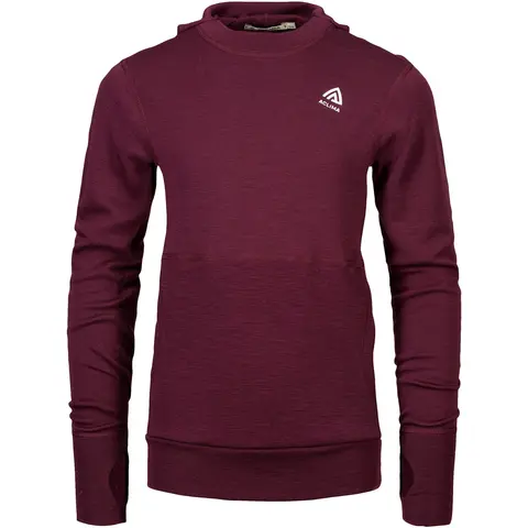 Hettegenser til junior Aclima Warmwool Hood Jr 464