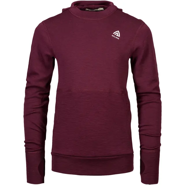 Hettegenser til junior Aclima Warmwool Hood Jr 464 