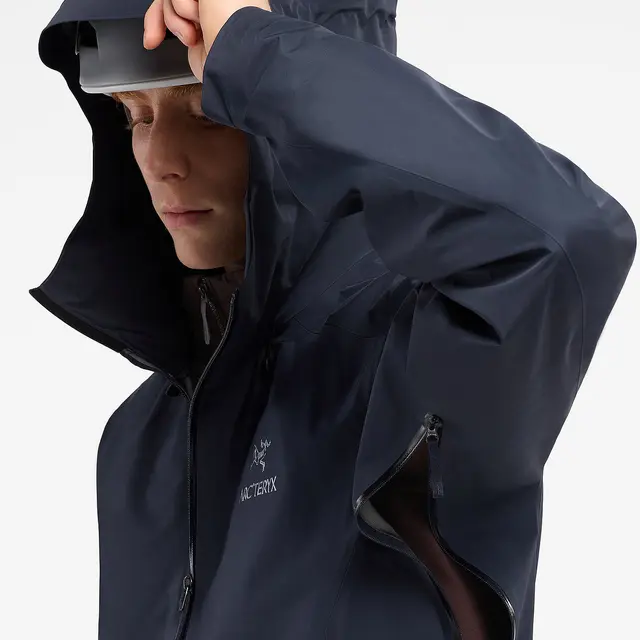 Skalljakke til herre Arc'teryx Beta Lt Jacket M BlackSapphire 