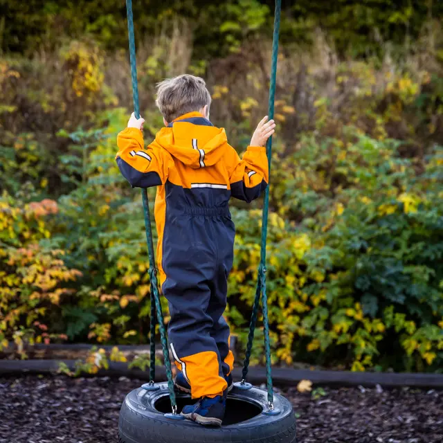 Utedress til barn 5 år Bergans Lilletind Coverall Kid 110 25383 