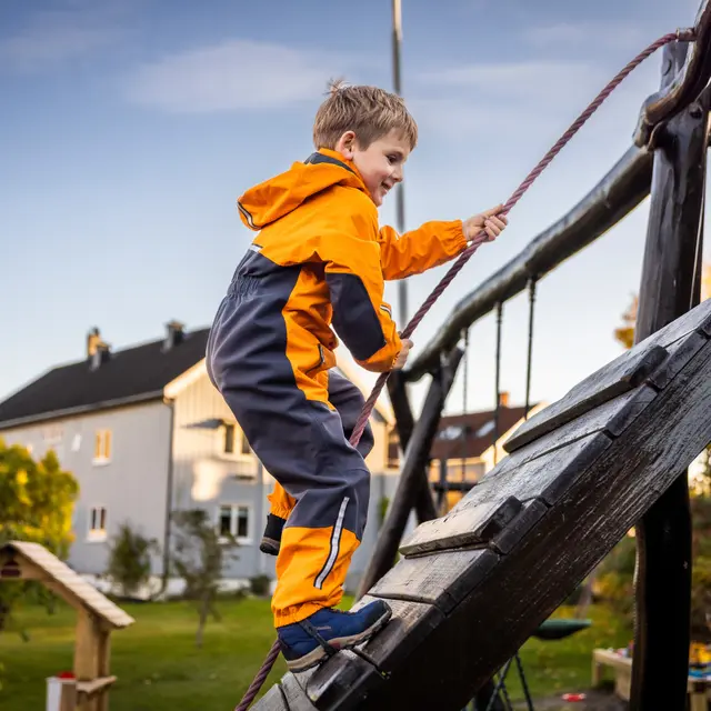 Utedress til barn 5 år Bergans Lilletind Coverall Kid 110 25383 