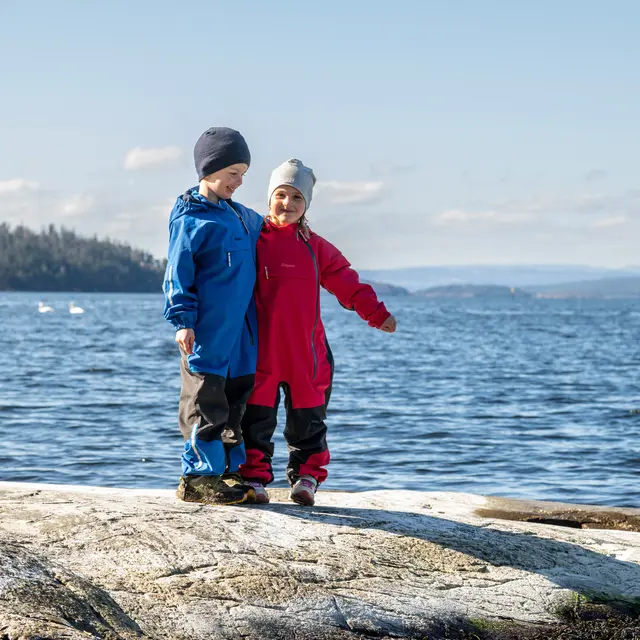 Utedress til barn 2 år Bergans Lilletind Coverall Kid 92 25740 