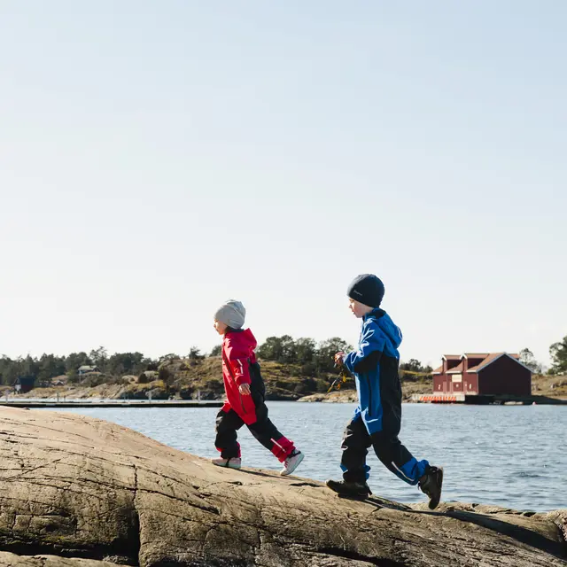 Utedress til barn 2 år Bergans Lilletind Coverall Kid 92 25740 