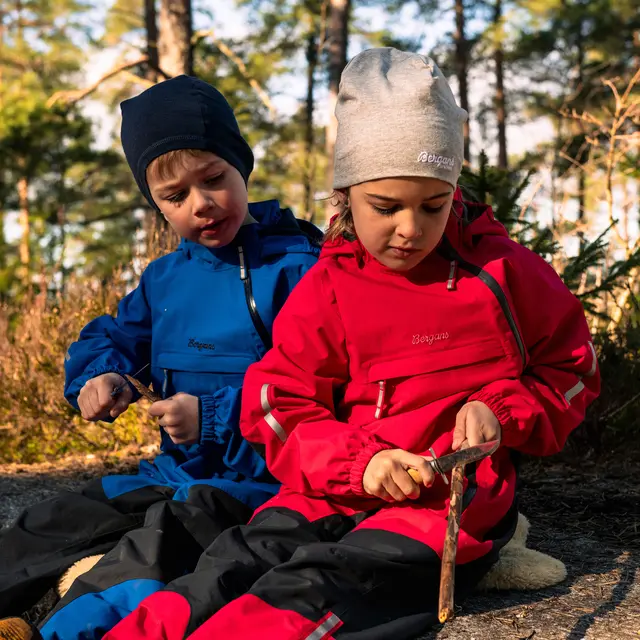 Utedress til barn 2 år Bergans Lilletind Coverall Kid 92 25740 