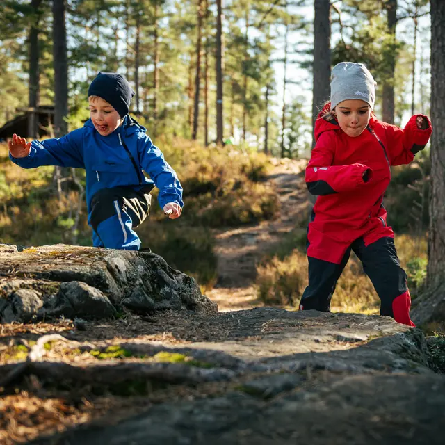 Utedress til barn 2 år Bergans Lilletind Coverall Kid 92 25740 