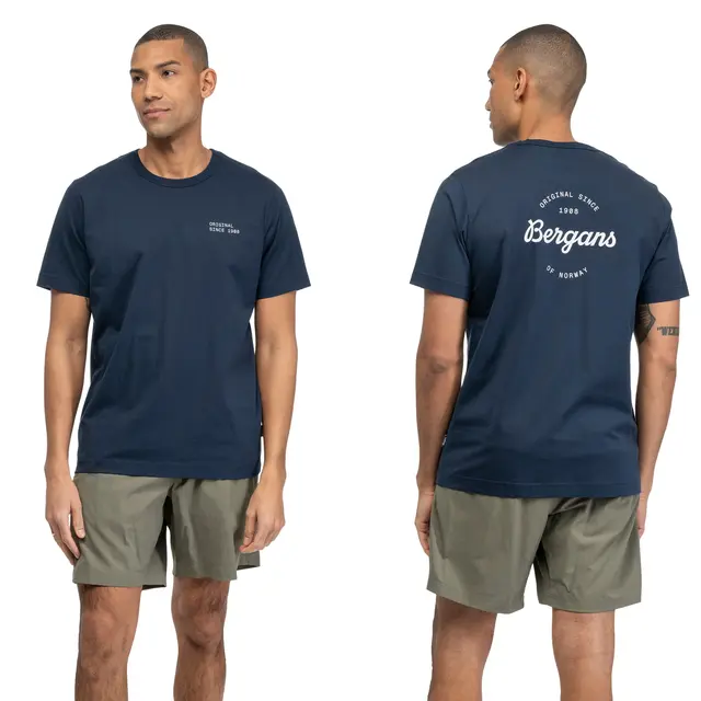 Skjorte til herre M Bergans Original Cotton Tee M M 557 