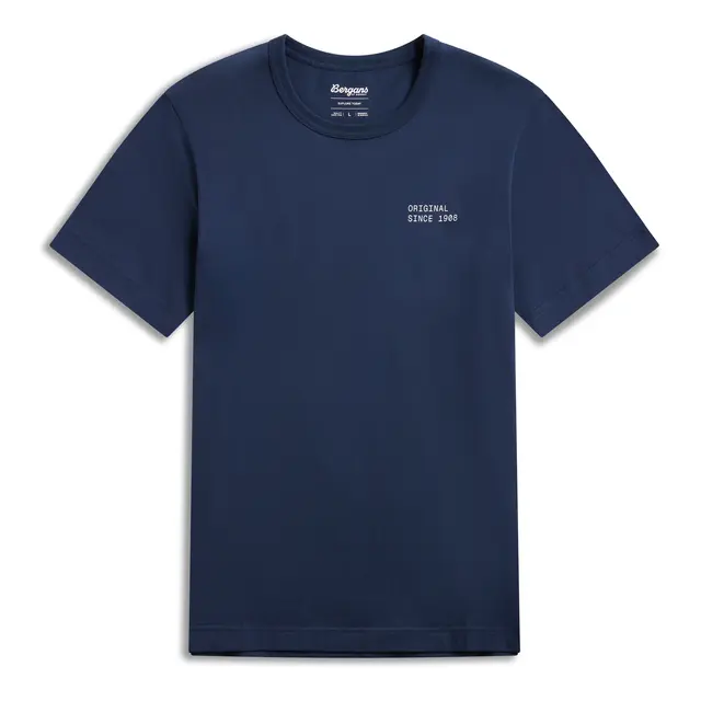 Skjorte til herre M Bergans Original Cotton Tee M M 557 