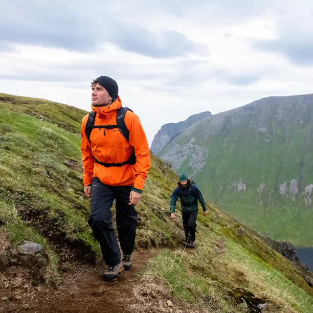 Skallbukse til herre XL Bergans Rabot Light 3L Shell Zip M XL 91 