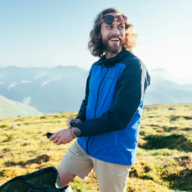Vindjakke til herre M Bergans Rabot Wind Jacket M M 25522 