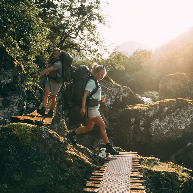 DNT-sekk 80 liter S/M Bergans Trollhetta 80 S/M 91 DNT 