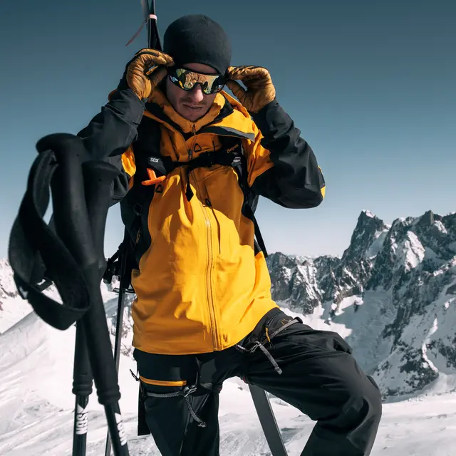 Skalljakke til herre S Bergans Y MountainLine 3L Jacket M S 252 