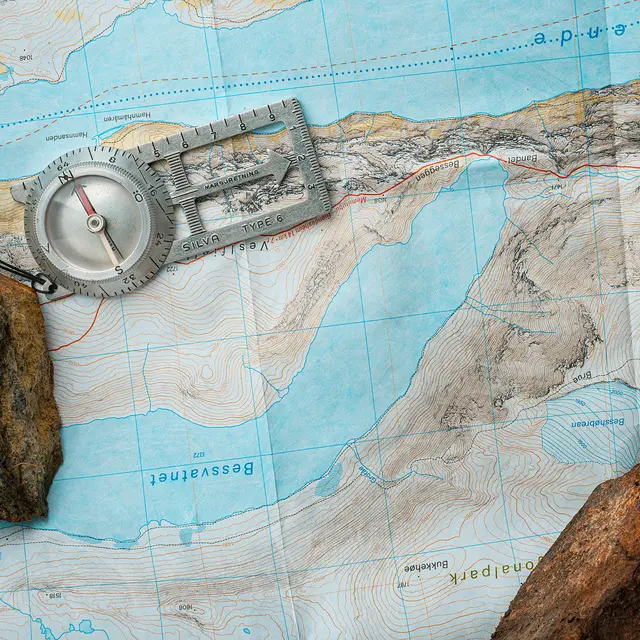 Tyin og Filefjell Calazo Høyfjellskart 1:25 000 Jotunheime 