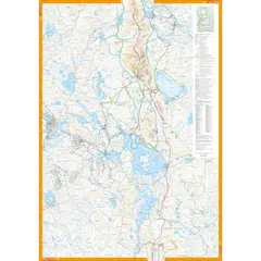 Finland: Hetta Pallas Yll&#228;s Calazo Turkart 1:50 000