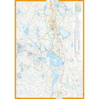 Finland: Hetta Pallas Yll&#228;s Calazo Turkart 1:50 000