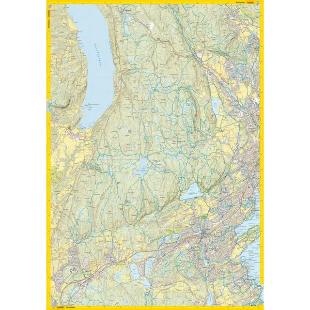 Oslo Vestmarka Calazo Stikart 1:20 000 