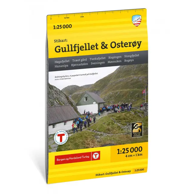 Gullfjellet & Osterøy Calazo Stikart 1:25 000 