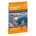 Nærøyfjorden Lærdalen Calazo Turkart 1:50 000
