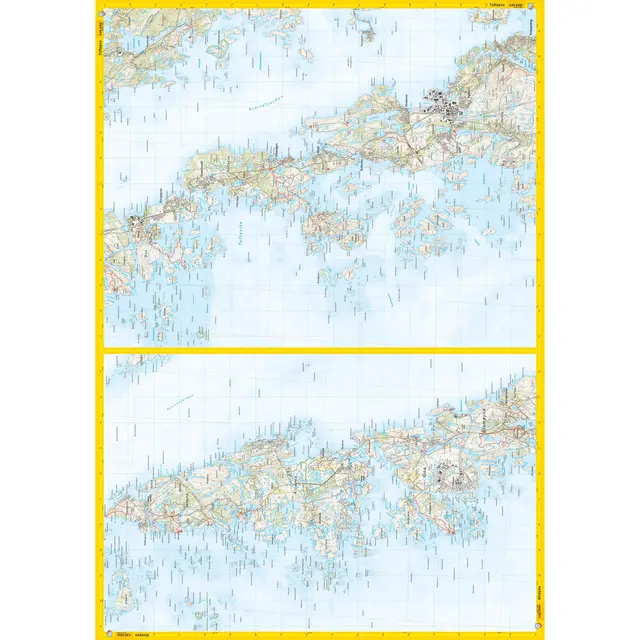 Bergen Sotra Calazo Stikart 1:25 000 