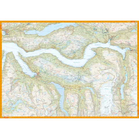 Nordfjord Calazo Turkart 1:50 000