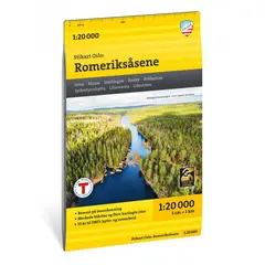 Oslo Romeriks&#229;sene Calazo Stikart 1:20 000