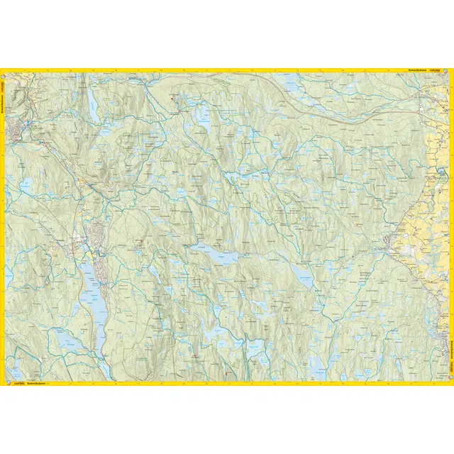 Oslo Romeriksåsene Calazo Stikart 1:20 000 