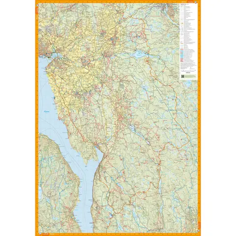 Hamar Hedmarken Calazo Turkart 1:50 000