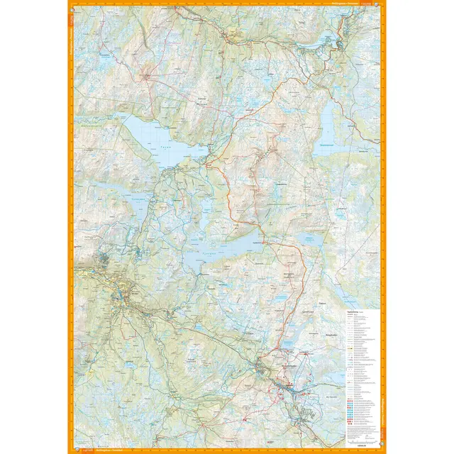 Signatur: Helt på grensen Calazo Turkart 1:50 000 