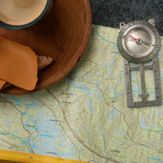 Trondheim Malvikmarka Calazo Stikart 1:25 000 