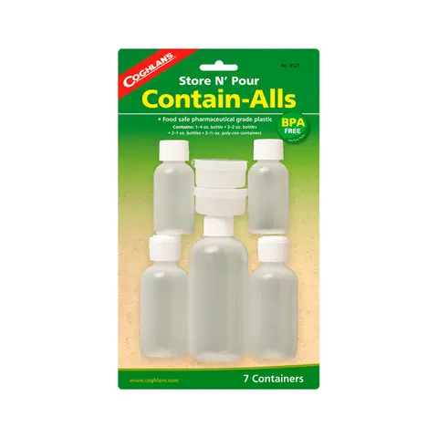 Beholdere til reise Coghlans Beholdere til reise 7 deler