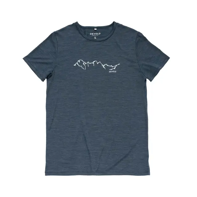 Skjorte til herre S Devold Active Skyline Tee M S 287 