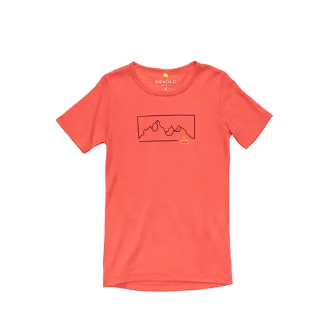 Skjorte til barn Devold Active Tee Kid 195
