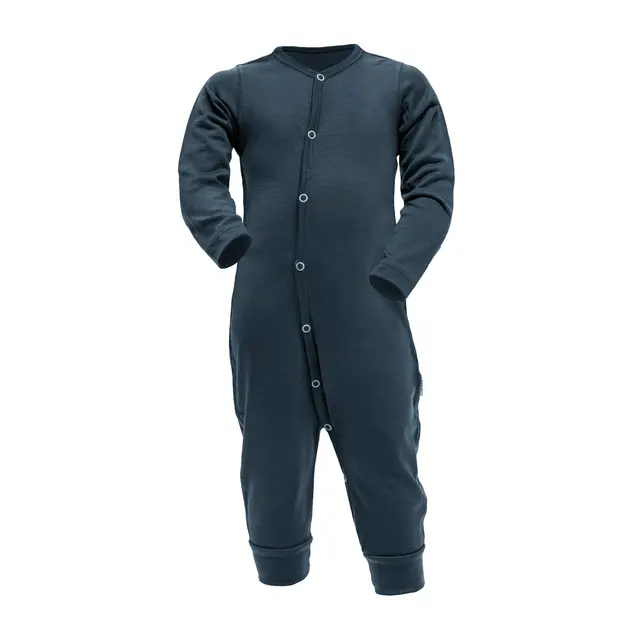 Pysj til barn 2 mnd Devold Breeze Merino Sleepsuit Kid 56 28 