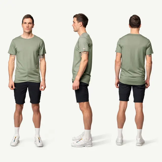 Skjorte til herre S Devold Breeze Plus Merino Tee M S 402 