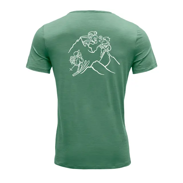 Skjorte til herre 2XL Devold Eika Merino Tee M 2XL 339 DNT 