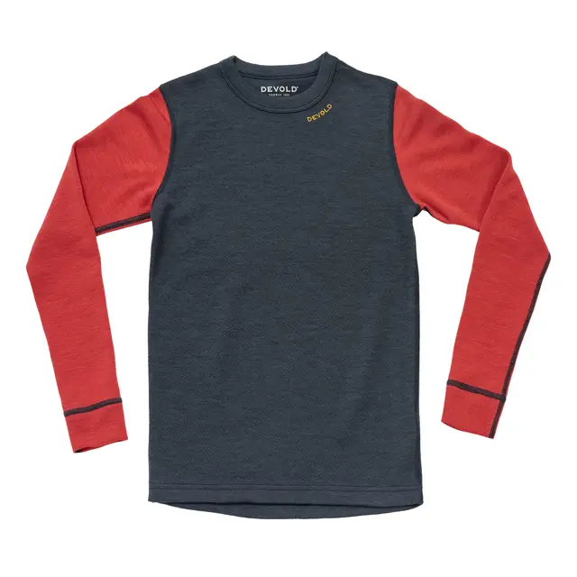 Trøye til junior 10 år Devold Expedition Merino Shirt Jr 10 287 