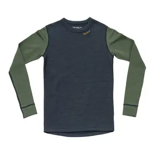 Tr&#248;ye til junior Devold Expedition Merino Shirt Jr 287D