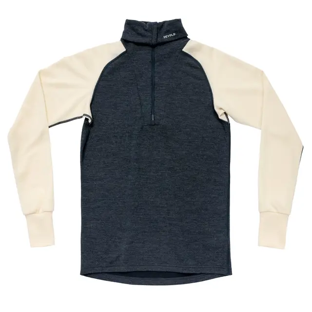 Trøye til herre S Devold Expedition Merino Silk Zip M S 28 
