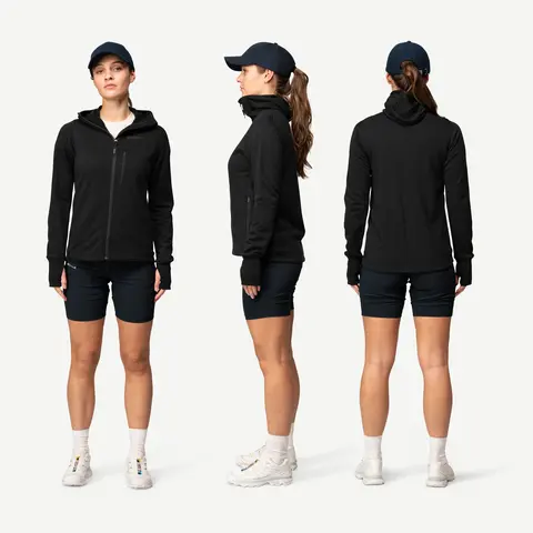 Hettejakke til dame Devold Explorer Merino Hood Jkt W 950