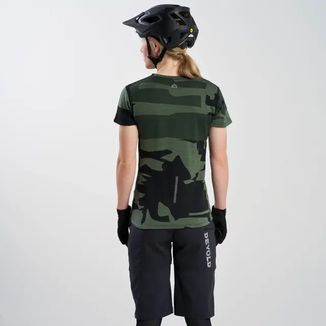 Sykkelskjorte til dame Devold Kløvstien Merino Tee W 421 