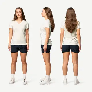 Skjorte til dame Devold Premium V-Neck Tee W 001