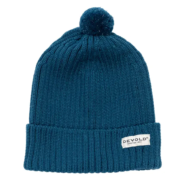 Lue til barn Devold Skolma Merino Beanie Kid 54 422 