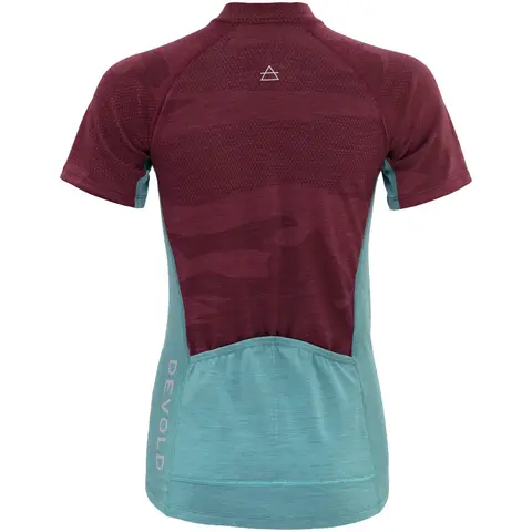 Sykkelskjorte til dame Devold Standal Tee Zip W 345