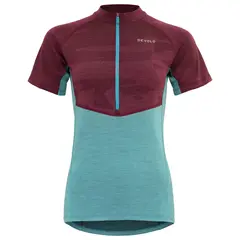 Sykkelskjorte til dame S Devold Standal Tee Zip W S 345