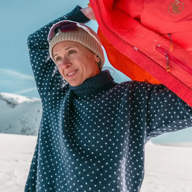 Genser til dame S Devold Sørisen Wool Sweater W S 284 