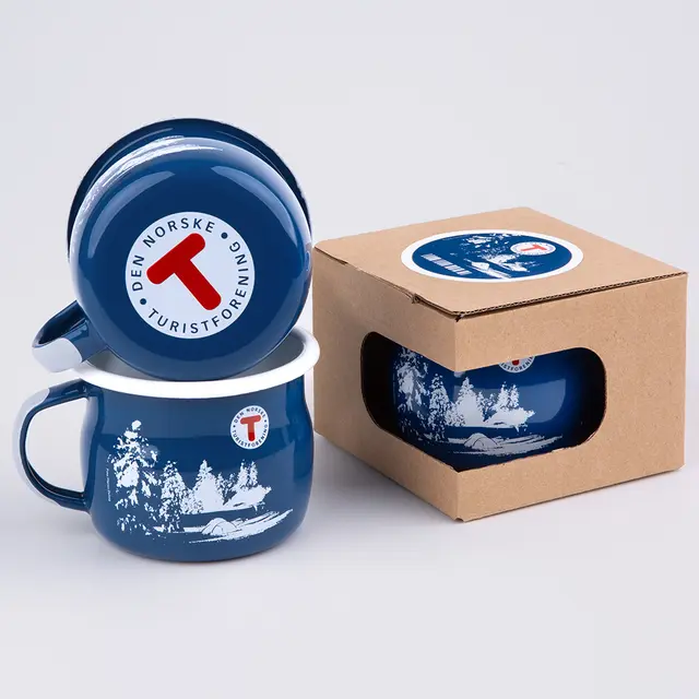 DNT-koppen DNT Emaljekopp 350 ml Navy 